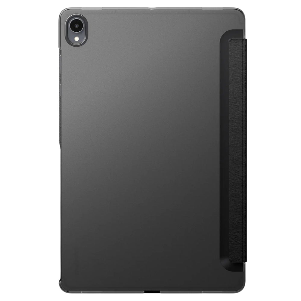 Ovitek za Samsung Galaxy Tab S12 Plus, Spigen, Liquid Air Folio, črn ACS11828