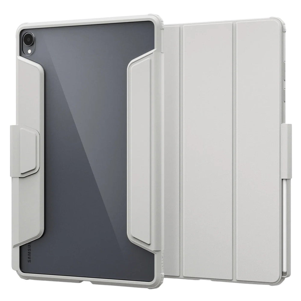 Ovitek za Samsung Galaxy Tab S12 Plus, Spigen, Ultra Hybrid Pro, siv ACS11826