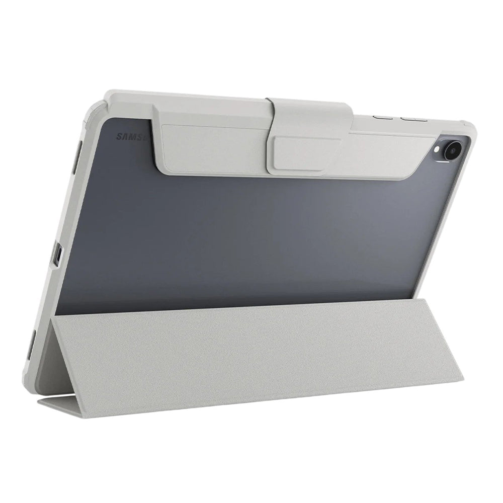 Ovitek za Samsung Galaxy Tab S12 Plus, Spigen, Ultra Hybrid Pro, siv ACS11826