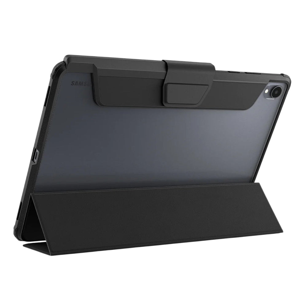 Ovitek za Samsung Galaxy Tab S12 Plus, Spigen, Ultra Hybrid Pro, črn ACS11825