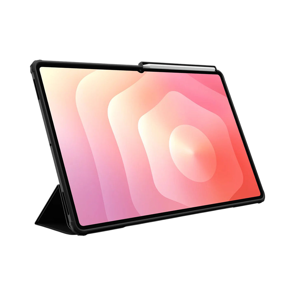 Ovitek za Samsung Galaxy Tab S12 Plus, Spigen, Ultra Hybrid Pro, črn ACS11825
