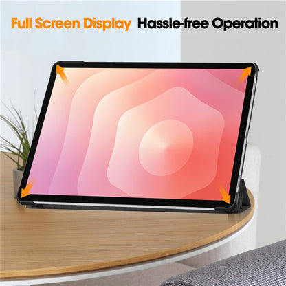 Ovitek za Samsung Galaxy Tab S12 Plus, Techsuit, FoldPro Unicorn, večbarven