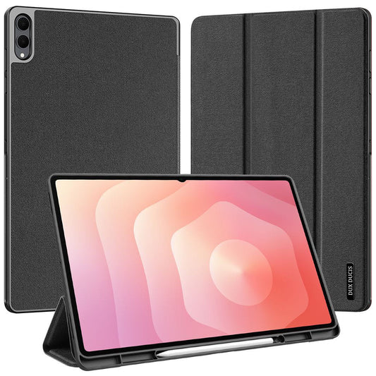 Ovitek za Samsung Galaxy Tab S12 Ultra / Tab S11 Ultra, DUX DUCIS, Domo z držalom za pisalo, črn