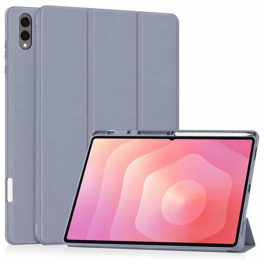 Ovitek za Samsung Galaxy Tab S12 Ultra / Tab S11 Ultra, Techsuit, Flex Trifold, vijoličen