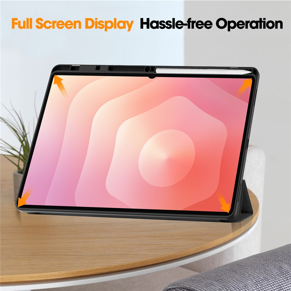 Ovitek za Samsung Galaxy Tab S12 Ultra / Tab S11 Ultra, Techsuit, Flex Trifold, Matcha zelena