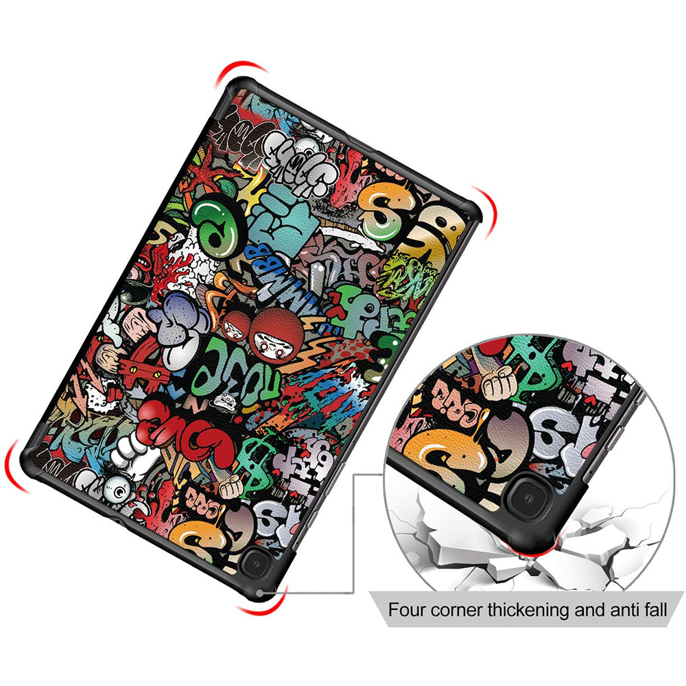 Ovitek za Samsung Galaxy Tab S6 Lite (2024) / Tab S6 Lite (2022) / Tab S6 Lite (2020), Techsuit, FoldPro, Večbarvno