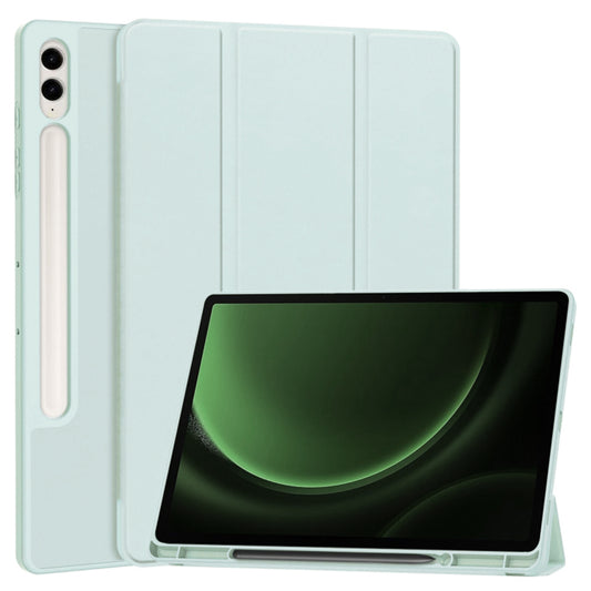 Ovitek za Samsung Galaxy Tab S9 FE+, Techsuit, Flex Trifold, modra