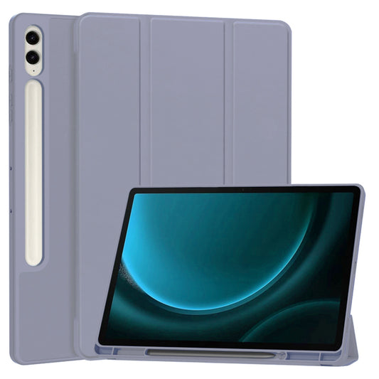 Ovitek za Samsung Galaxy Tab S9 FE+, Techsuit, Flex Trifold, vijoličen