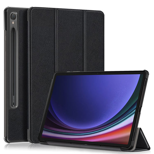 Ovitek za Samsung Galaxy Tab S9 FE / Tab S9 / Tab S10 FE, Techsuit, FoldPro, Črn