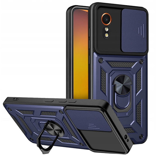 Ovitek za Samsung Galaxy Xcover7 G556, Techsuit, CamShield, Modra
