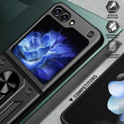 Ovitek za Samsung Galaxy Z Flip5 F731, Techsuit, CamShield, Črn