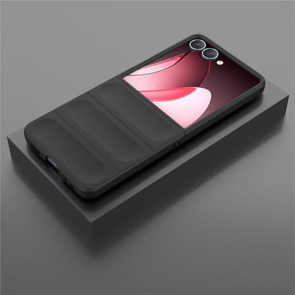 Ovitek za Samsung Galaxy Z Flip7 F766, Techsuit, Magic Shield, vijoličen