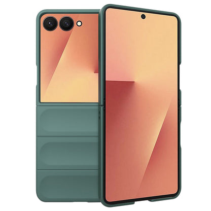 Case for Samsung Galaxy Z Flip7 F766, Techsuit, Magic Shield, Green