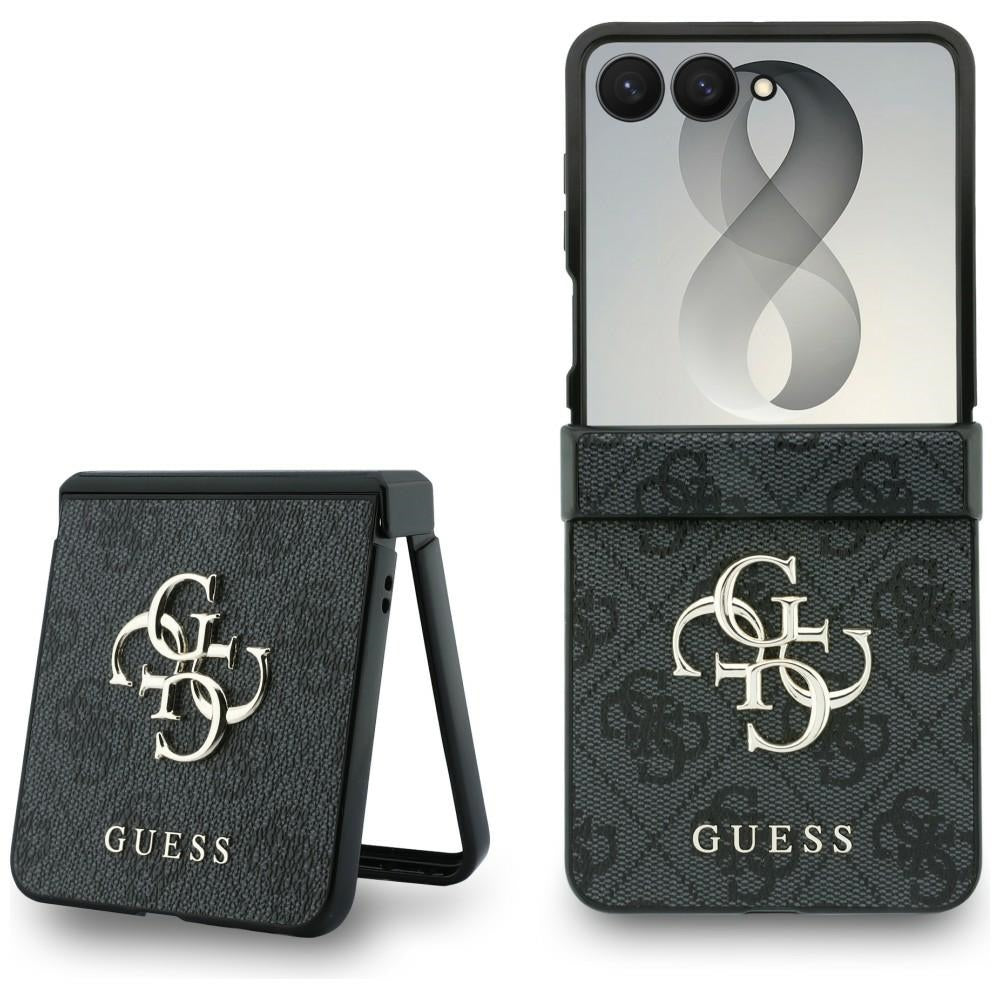 Ovitek za Samsung Galaxy Z Flip8 F776, Guess, 4G Big Logo, Črn