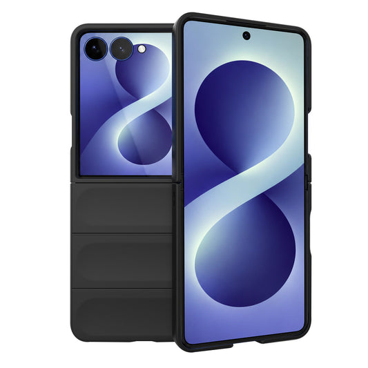 Ovitek za Samsung Galaxy Z Flip8 F776, Techsuit, Magic Shield, Črn
