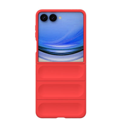 Ovitek za Samsung Galaxy Z Flip8 F776, Techsuit, Magic Shield, rdeč