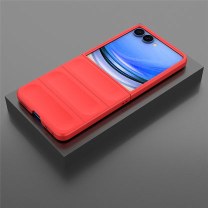 Ovitek za Samsung Galaxy Z Flip8 F776, Techsuit, Magic Shield, rdeč