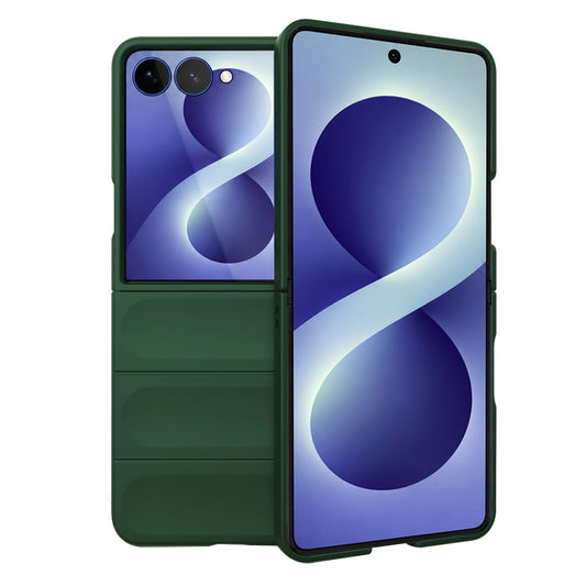 Ovitek za Samsung Galaxy Z Flip8 F776, Techsuit, Magic Shield, Zelen