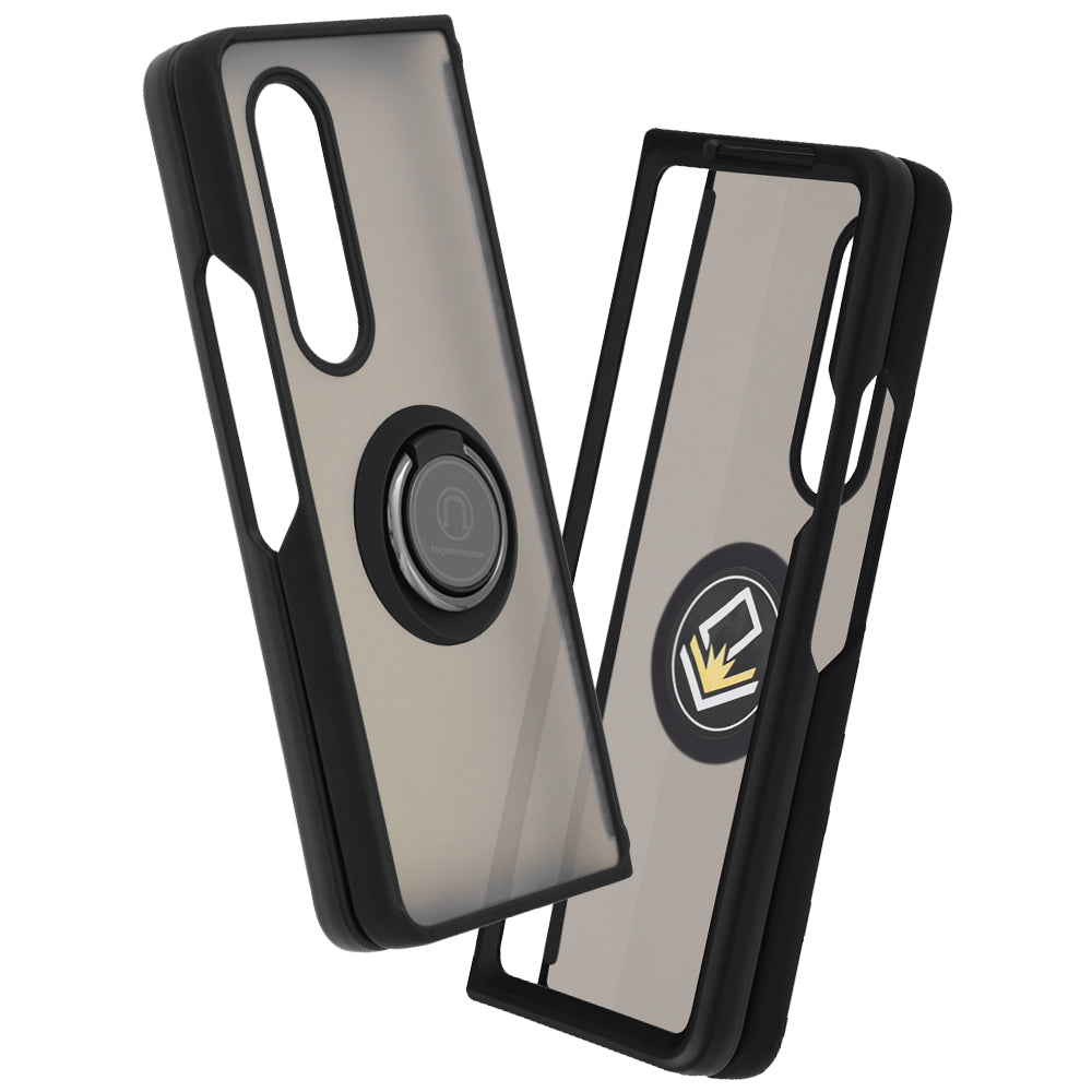 Ovitek za Samsung Galaxy Z Fold3 5G F926, Techsuit, Glinth, Črn