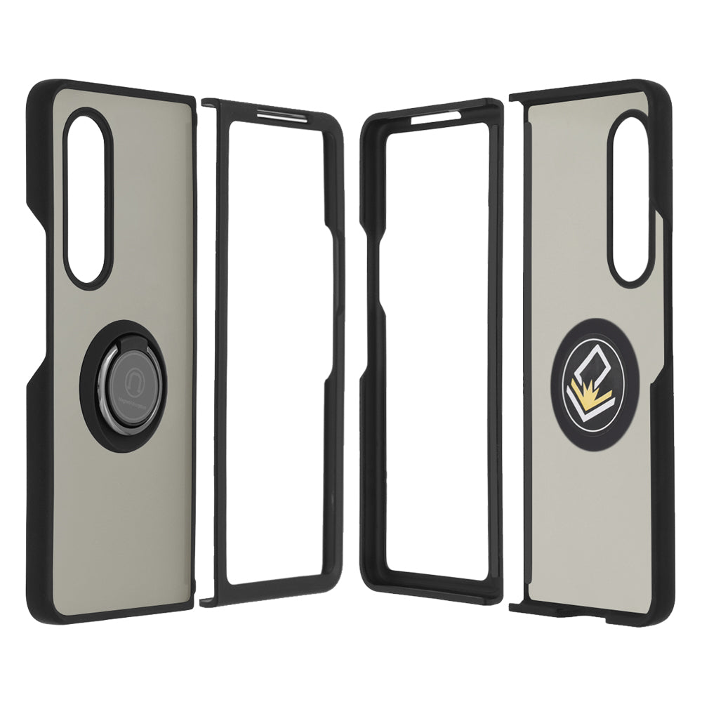 Ovitek za Samsung Galaxy Z Fold3 5G F926, Techsuit, Glinth, Črn