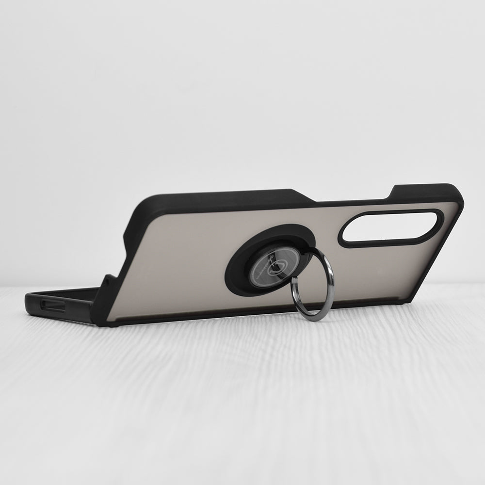 Ovitek za Samsung Galaxy Z Fold3 5G F926, Techsuit, Glinth, Črn