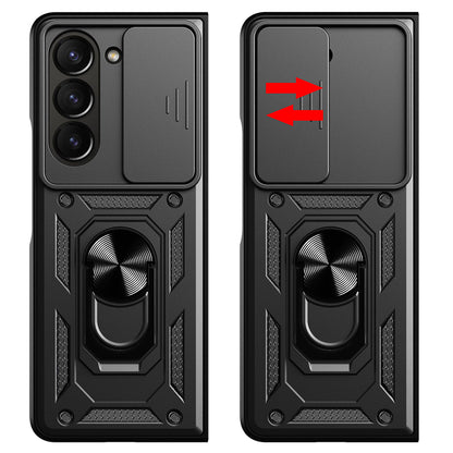 Ovitek za Samsung Galaxy Z Fold5 F946, Techsuit, CamShield, Črn