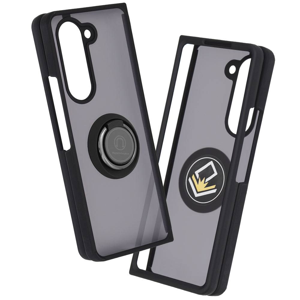Ovitek za Samsung Galaxy Z Fold5 F946, Techsuit, Glinth, Črn