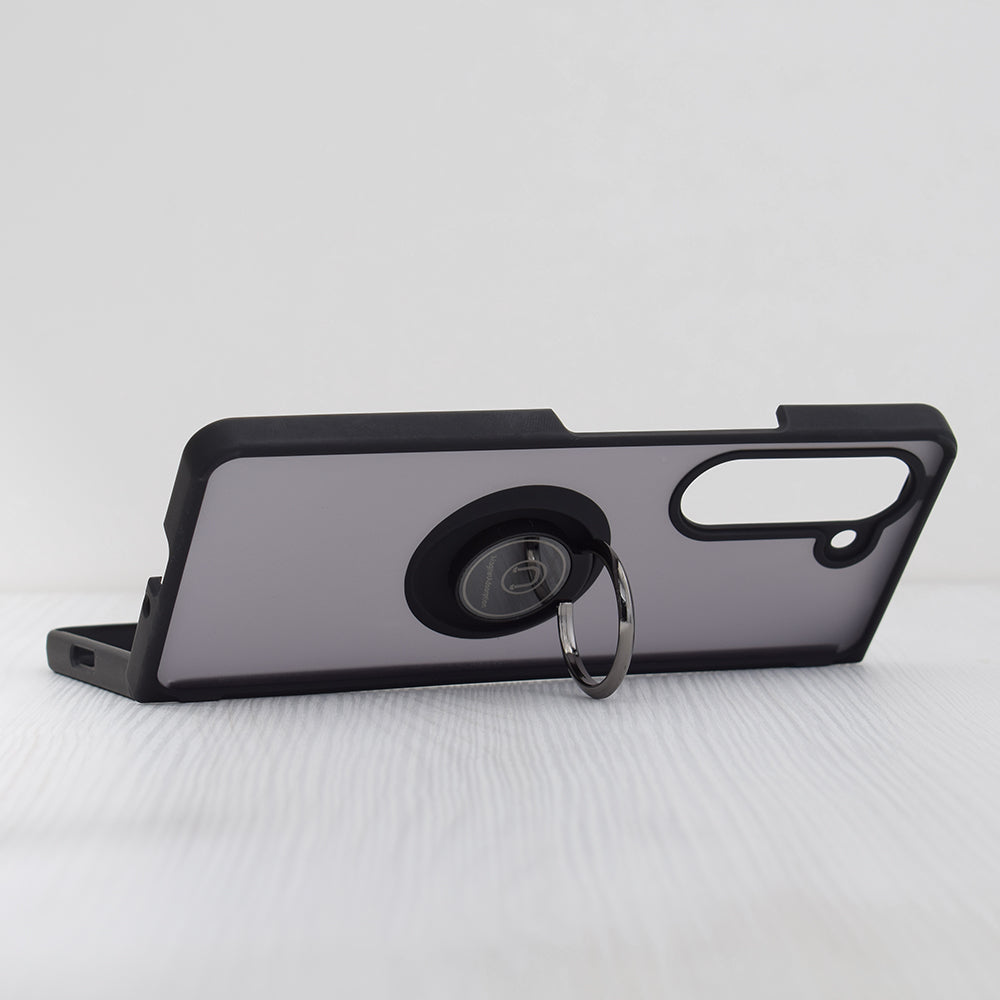 Ovitek za Samsung Galaxy Z Fold5 F946, Techsuit, Glinth, Črn