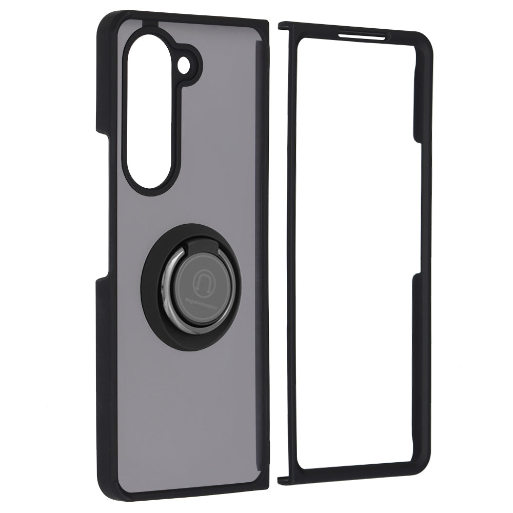 Ovitek za Samsung Galaxy Z Fold5 F946, Techsuit, Glinth, Črn