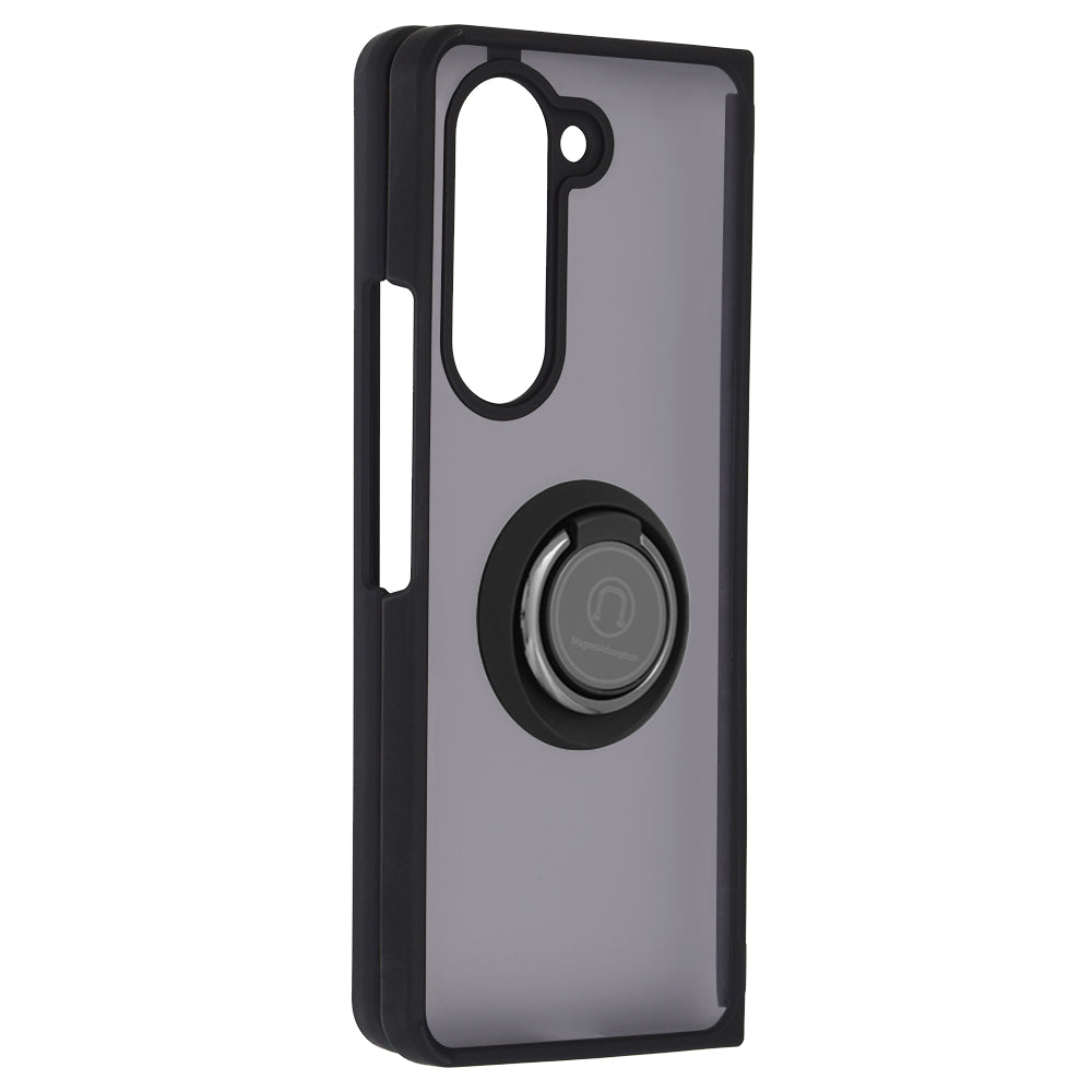 Ovitek za Samsung Galaxy Z Fold5 F946, Techsuit, Glinth, Črn
