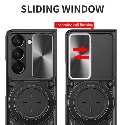 Ovitek za Samsung Galaxy Z Fold6 F956, Techsuit, CamGuard Pro, Vijoličen