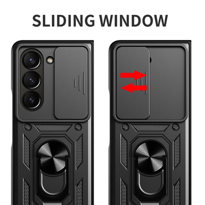 Ovitek za Samsung Galaxy Z Fold6 F956, Techsuit, CamShield, Črn