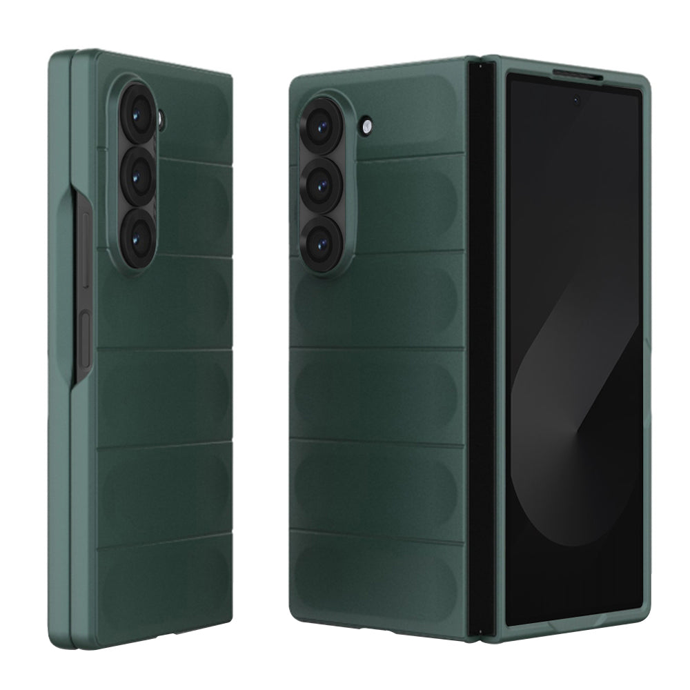 Ovitek za Samsung Galaxy Z Fold6 F956, Techsuit, Magic Shield, Zelen