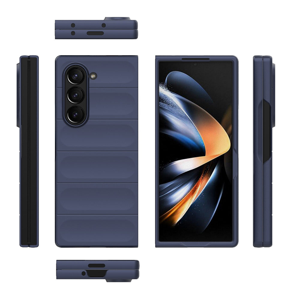 Ovitek za Samsung Galaxy Z Fold6 F956, Techsuit, Magic Shield, Vijoličen