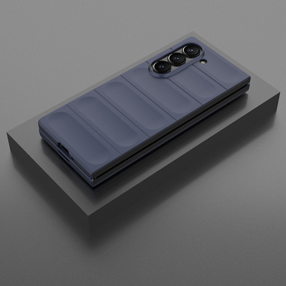 Ovitek za Samsung Galaxy Z Fold6 F956, Techsuit, Magic Shield, Vijoličen