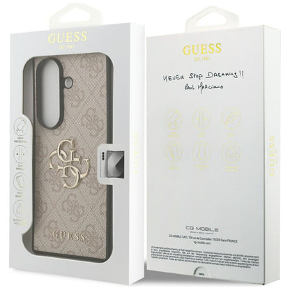 Ovitek za Samsung Galaxy Z Fold7 F966, Guess, 4G Big Logo, Roza