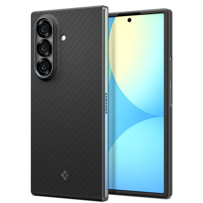 Ovitek za Samsung Galaxy Z Fold7 F966, Spigen, Air Skin, črn ACS09555