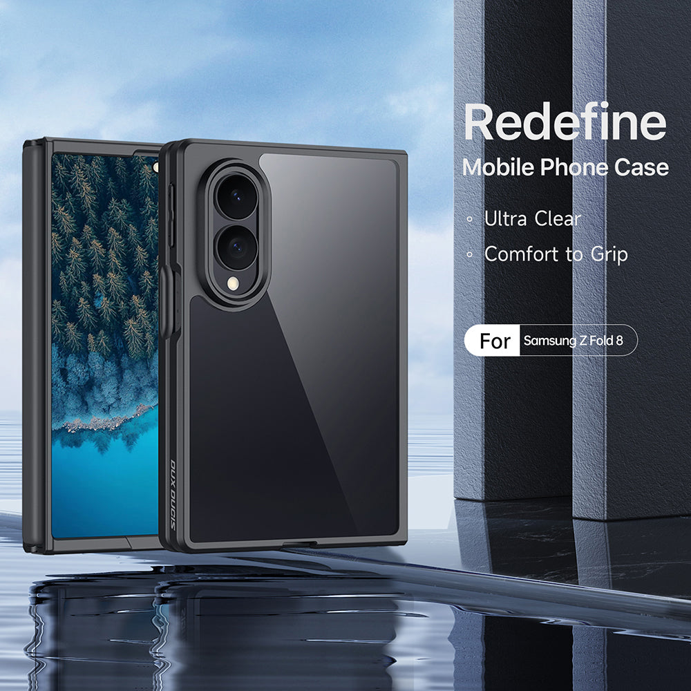 Ovitek za Samsung Galaxy Z Fold8 F971, DUX DUCIS, Aimo, črn