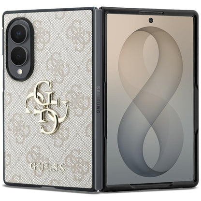 Ovitek za Samsung Galaxy Z Fold8 F971, Guess, 4G Big Logo, roza
