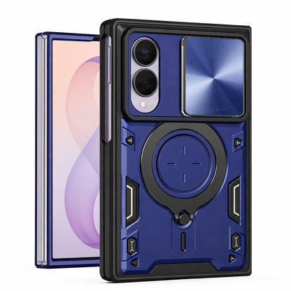 Ovitek za Samsung Galaxy Z Fold8 F971, Techsuit, CamGuard Pro, Modra