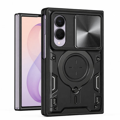 Ovitek za Samsung Galaxy Z Fold8 F971, Techsuit, CamGuard Pro, Črn
