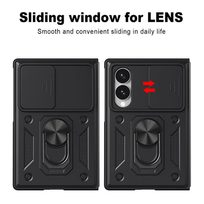 Ovitek za Samsung Galaxy Z Fold8 F971, Techsuit, CamShield, Črn