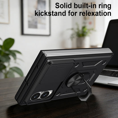 Ovitek za Samsung Galaxy Z Fold8 F971, Techsuit, CamShield, Črn