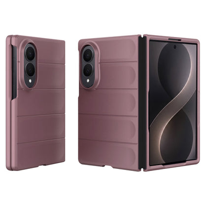 Ovitek za Samsung Galaxy Z Fold8 F976, Techsuit, Magic Shield, Vijoličen