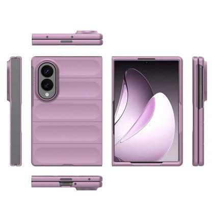 Ovitek za Samsung Galaxy Z Fold8 F976, Techsuit, Magic Shield, Vijoličen
