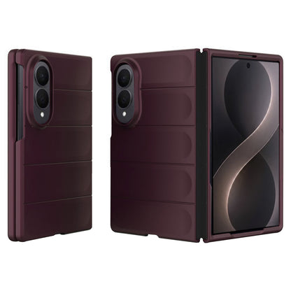 Case for Samsung Galaxy Z Fold8 F976, Techsuit, Magic Shield, Burgundy