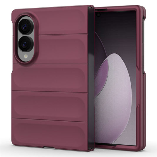 Ovitek za Samsung Galaxy Z Fold8 F971, Techsuit, Magic Shield, Vijoličen