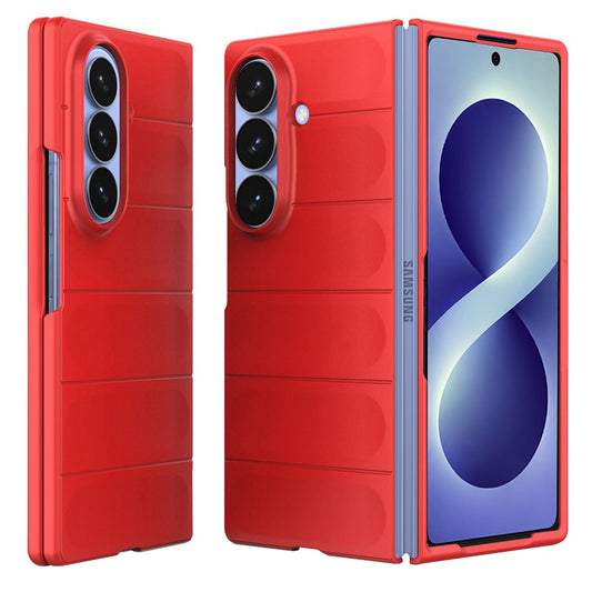 Ovitek za Samsung Galaxy Z Fold8 Ultra F971, Techsuit, Magic Shield, Rdeča