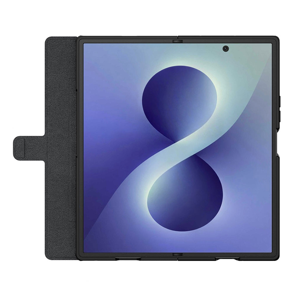 Ovitek za Samsung Galaxy Z Fold8 Ultra F976, Nillkin, Qin Prop, črn