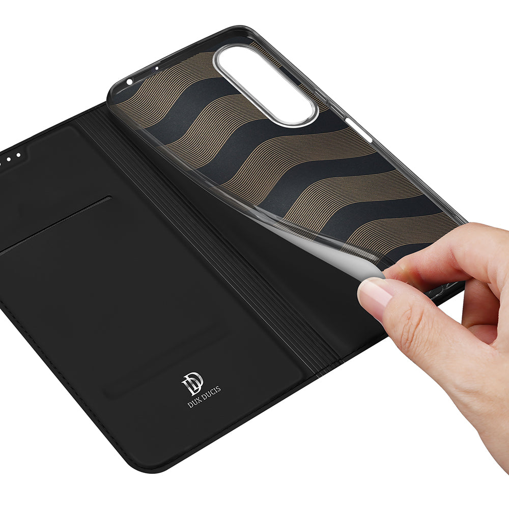 Ovitek za Sony Xperia 1 VII, DUX DUCIS, Skin Pro, Črn
